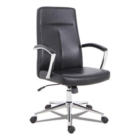 Kd 40.12 x 25.39 x 26.06 in. Leather Task Chair, Black KD3742952